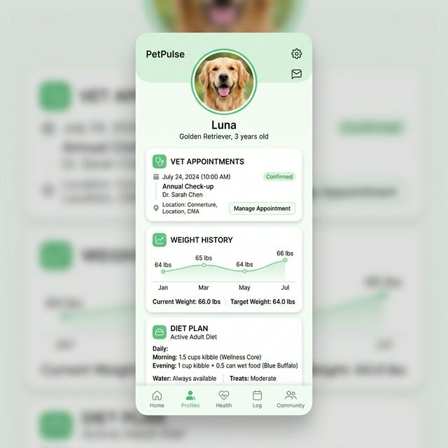 App Health Profile Screenshot