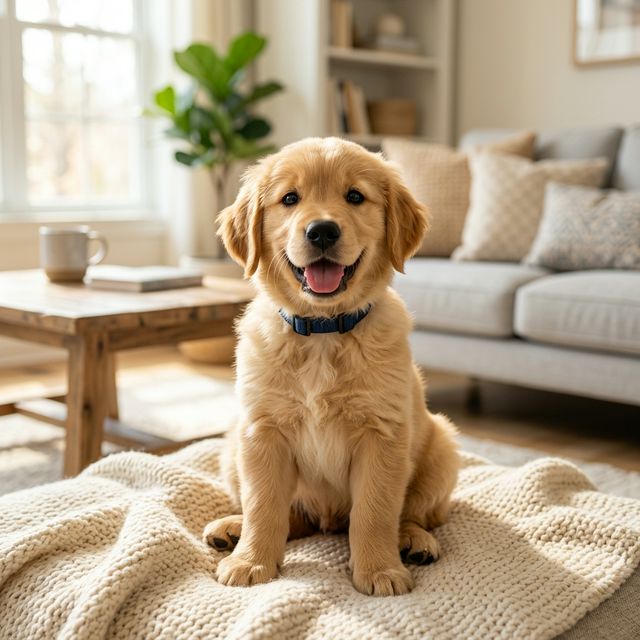 Happy dog